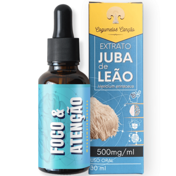 Extrato de cogumelo Juba de Leão Foco 30ml - Image 2