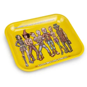 Bandeja de Metal Lion Rolling Circus Trupe Grande