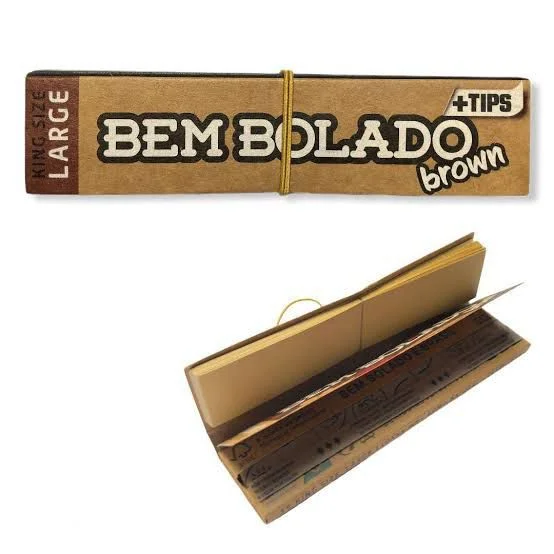 Seda Bem Bolado Brown Large King Size + Tips