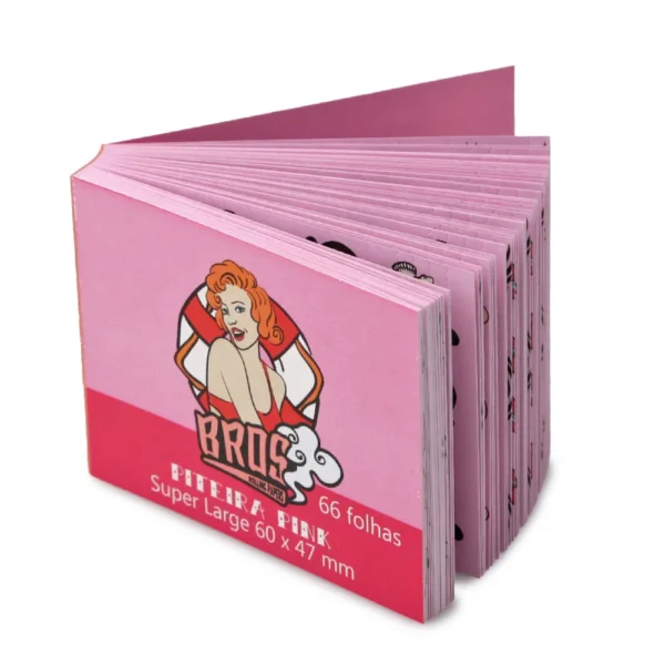 Piteira de Papel Bros Pink Super Large