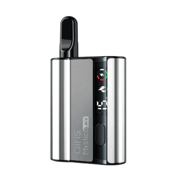Bateria Mod Airis Mystica Ace 650mAh Rosca 510 Para Atomizador - Dual Charge - Prata