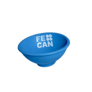 Cuia de Silicone FECAN Azul