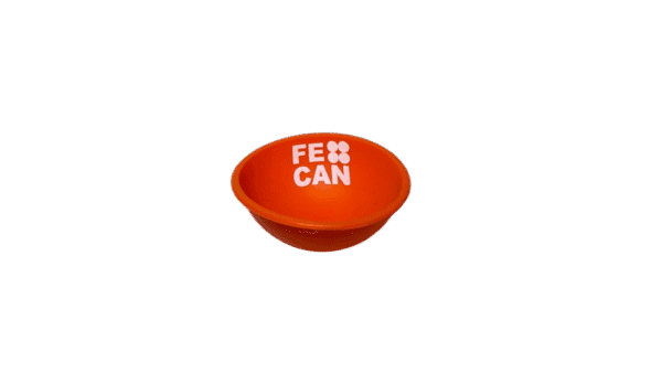 Cuia de Silicone FECAN Laranja