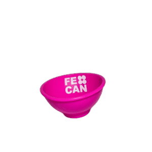 Cuia de Silicone FECAN Rosa