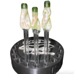 Piteira de Vidro CALI GLASS - Spiral Double